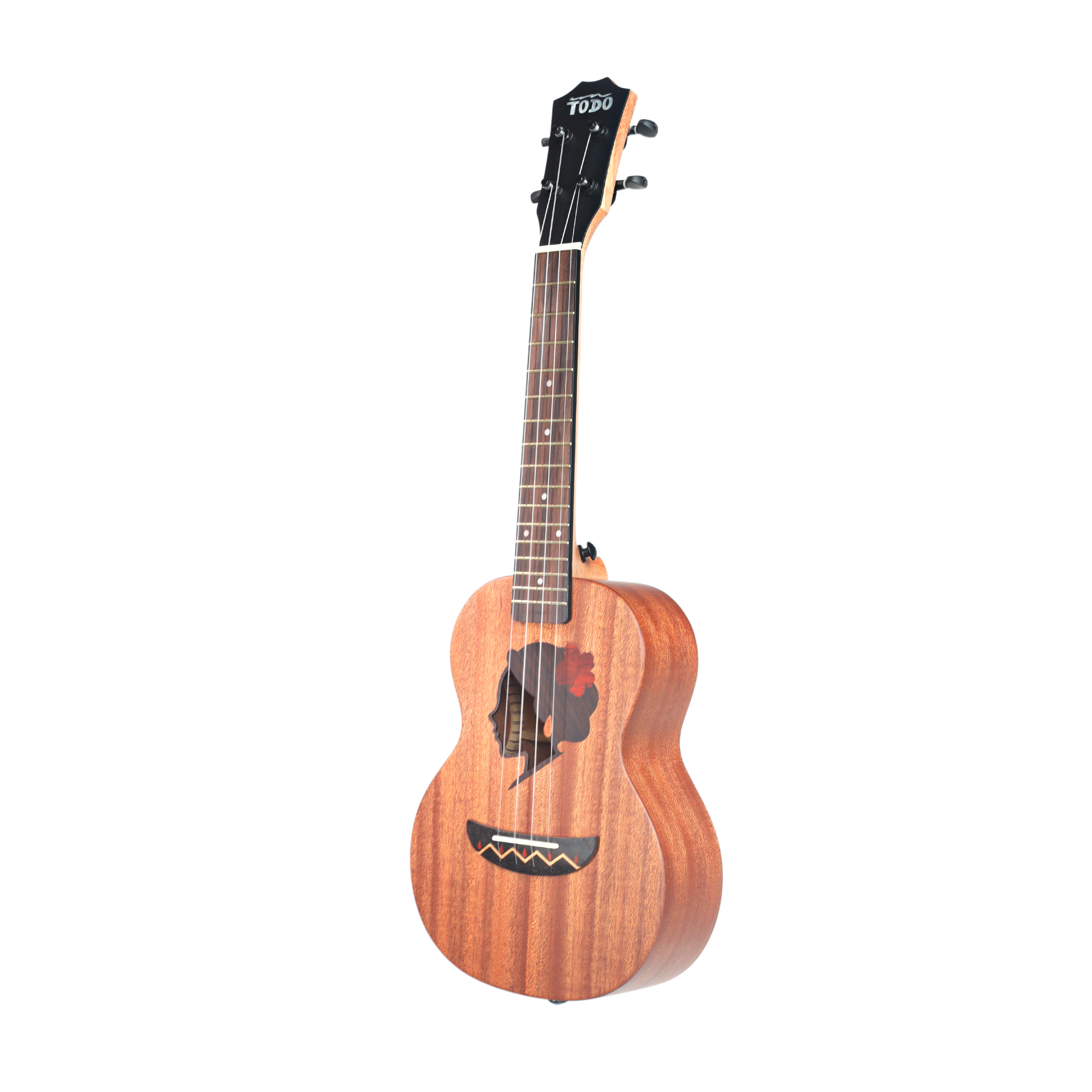 Hula Girl Ukulele Mahagoni  Vollmassiv